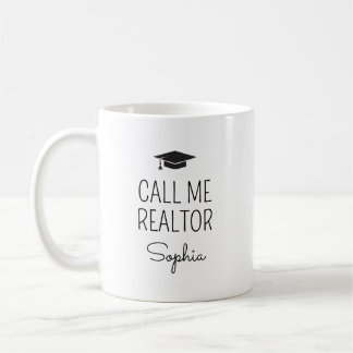 Call Me Realtor New Licensed Realtor Gift Coffee Mug
