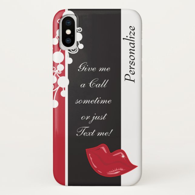 Call me Sometime - Funny Case-Mate iPhone Case (Back)