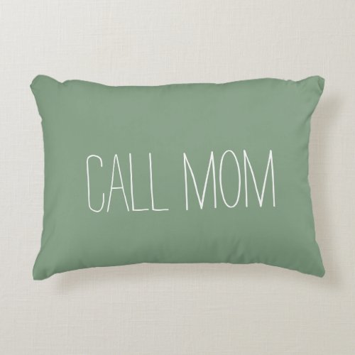 Call mom text mom dorm room pillow