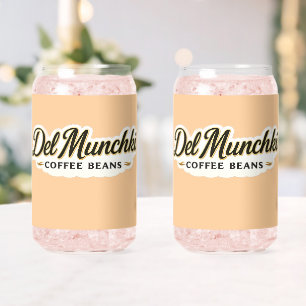 Call munchy coffee beans premium can glass