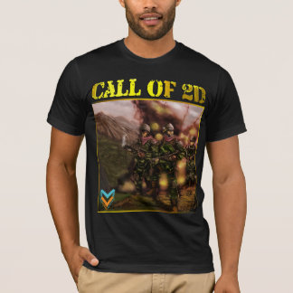 Call of 2d T-shirt