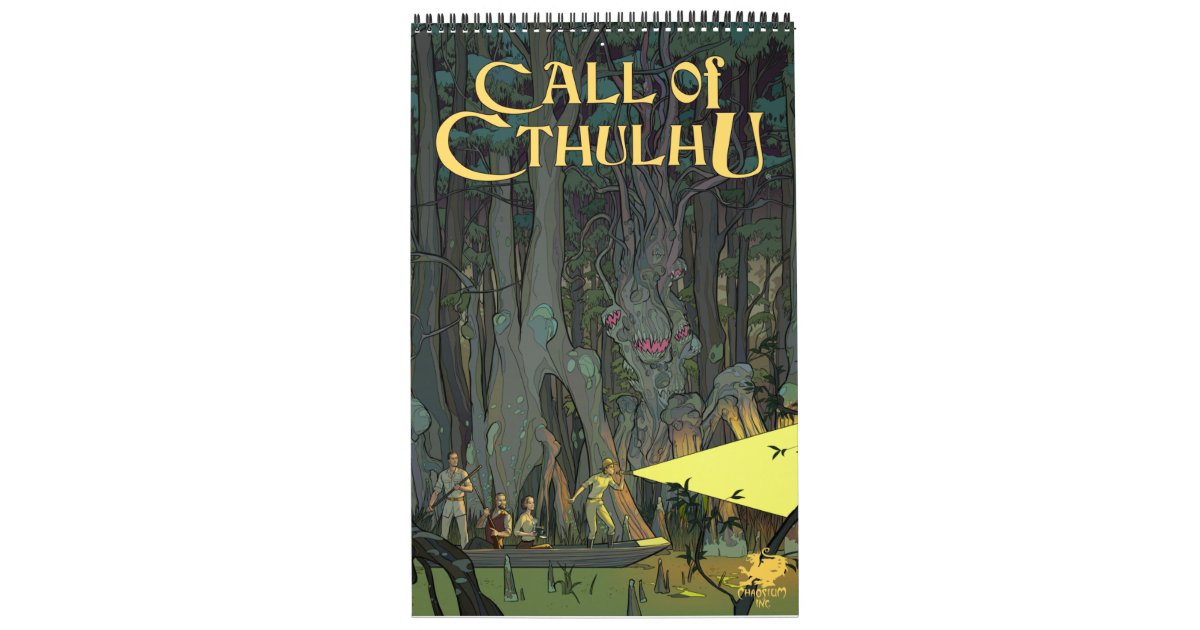 Call of Cthulhu Calendar Zazzle