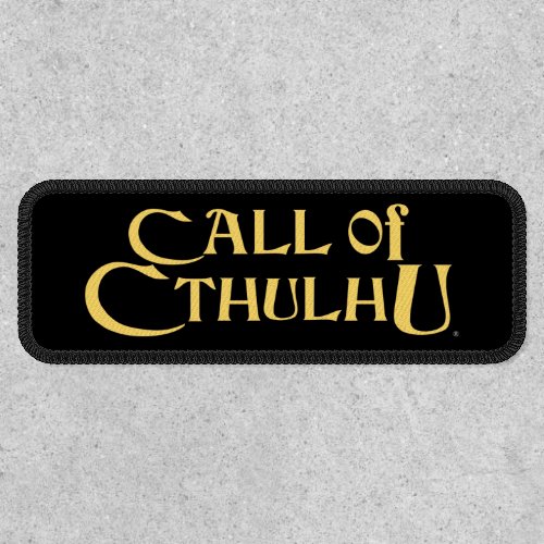 Call of Cthulhu Logo Patch