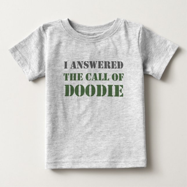 Call of Doodie Baby T-Shirt (Front)