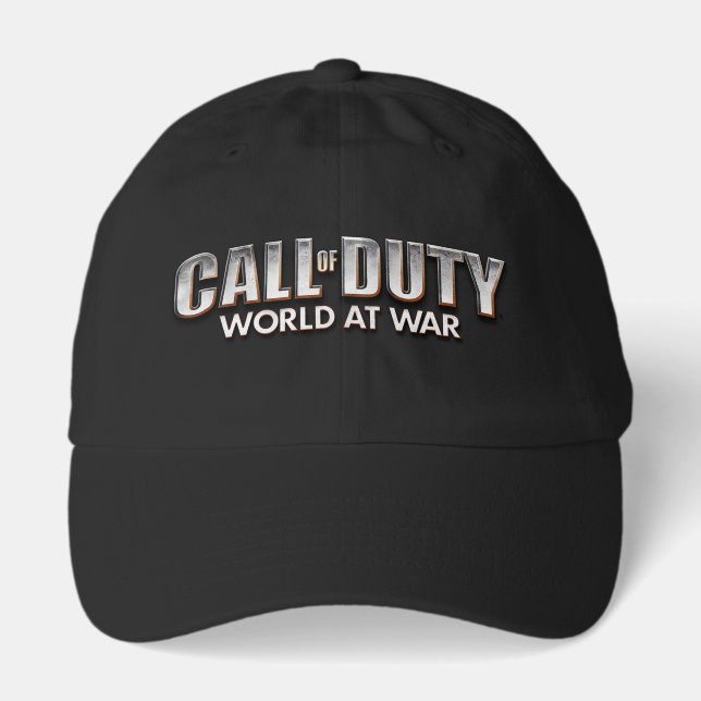 Call of Duty World at War logo Hat (Front)