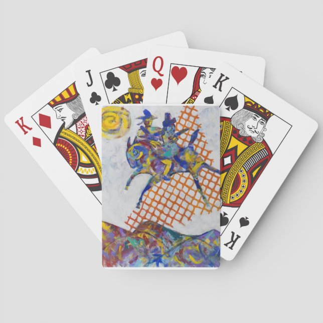 Call of the Heyoka Poker Cards (Back)