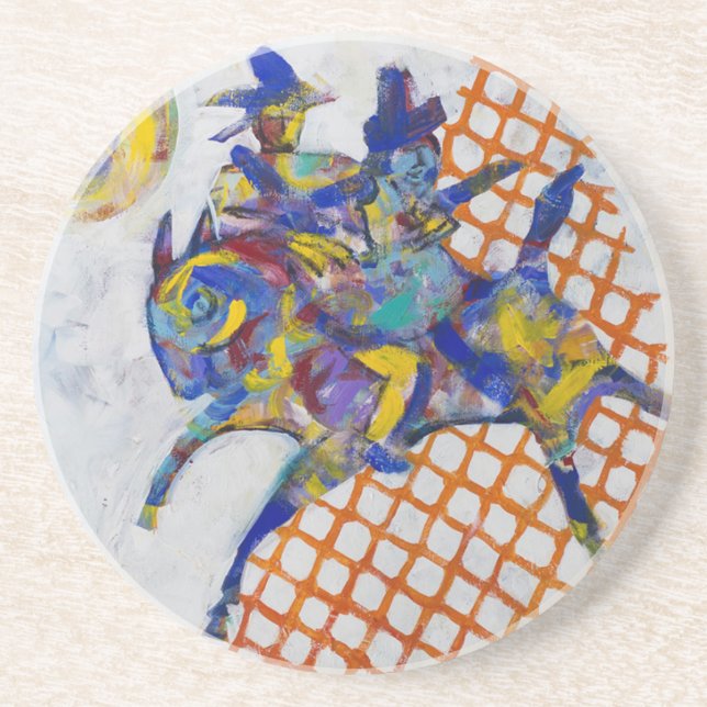 Call of the Heyoka Sandstone Coaster (Front)