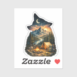 Call of the Wild-Camping Adeventure Sticker