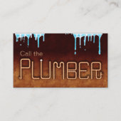 Call the Plumber ID958 Business Card (Front)