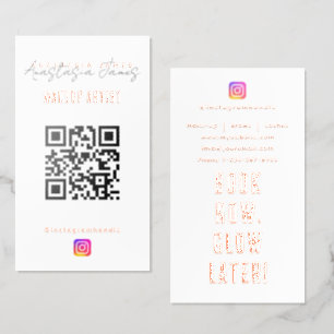 Call to Action Booking Incentive Card Rose Gold