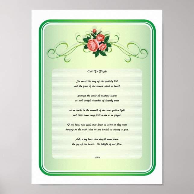 Call To Flight Poster (Front)