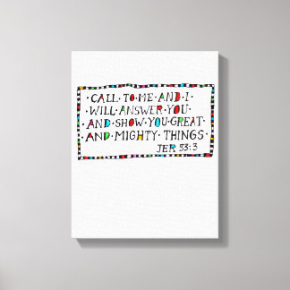Call to Me  Canvas Print