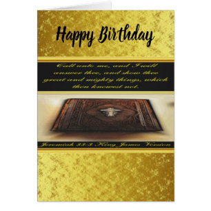 Call unto me, and I will answer thee Jeremiah 33:3 Cards