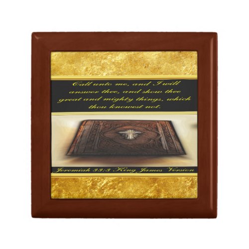 Call unto me and I will answer thee Jeremiah 333 Gift Box