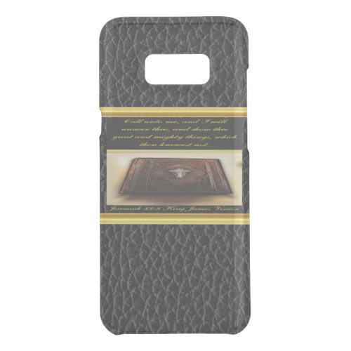 Call unto me and I will answer thee Jeremiah 333 Uncommon Samsung Galaxy S8 Case