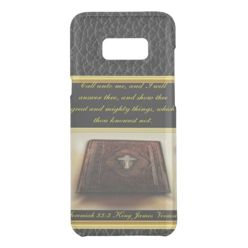 Call unto me and I will answer thee Jeremiah 333 Uncommon Samsung Galaxy S8 Case