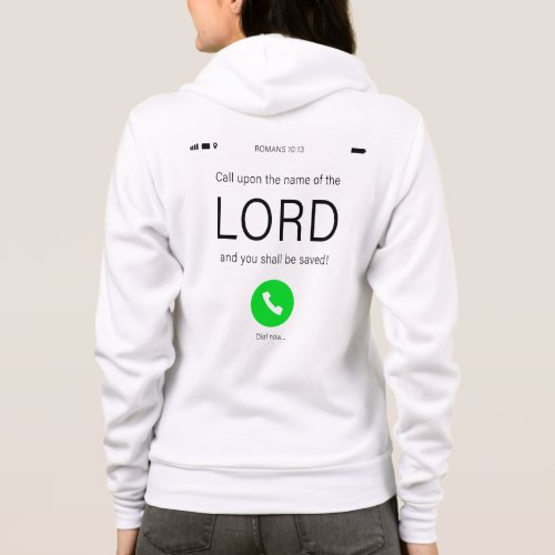 Call Upon the Name of the LORD â Christian Faith  Hoodie