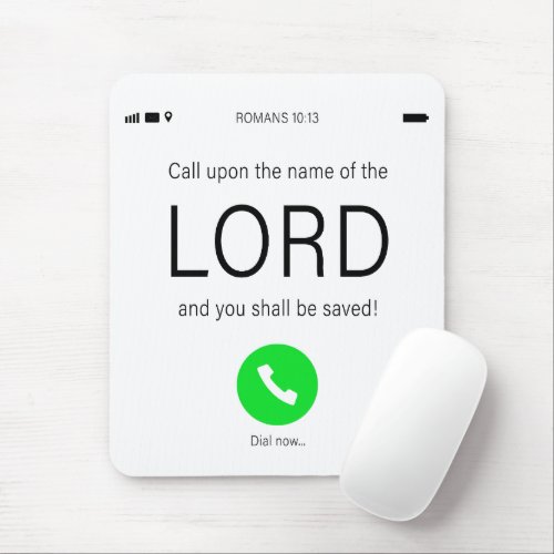 Call Upon the Name of the LORD â Christian Faith  Mouse Pad