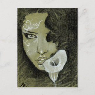 Calla fairy flower Postcard
