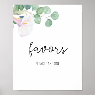 Calla - Favors, please take one poster