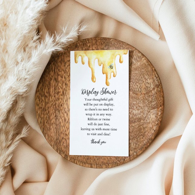 CALLA Honey Bee Display Shower Card (Creator Uploaded)