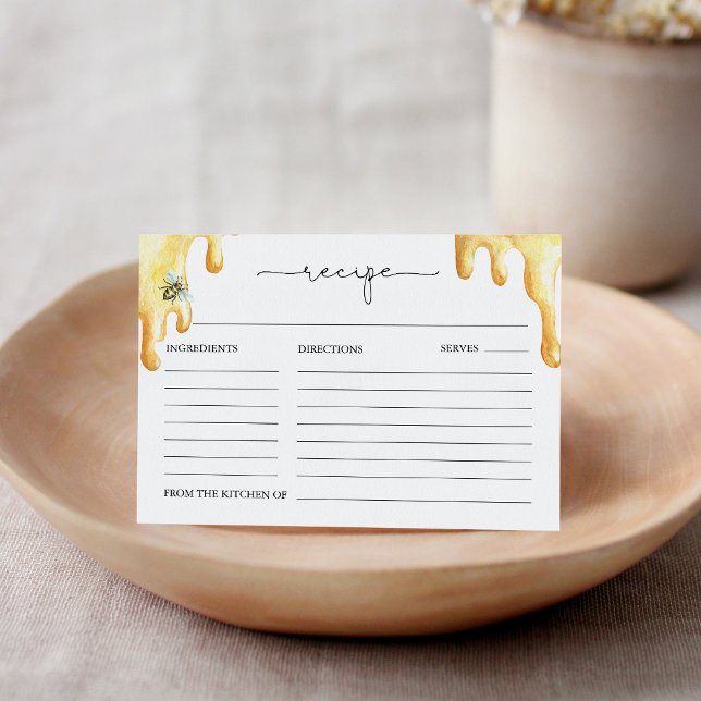 CALLA Honey Bee Recipe Enclosure Card (Creator Uploaded)