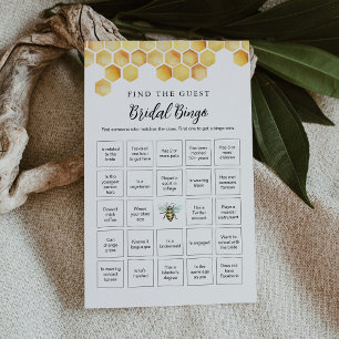 CALLA Honeycomb Find the Guest Bridal Bingo Game