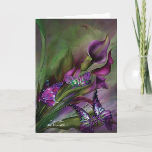 Calla Lilies ArtCard Card (Front)