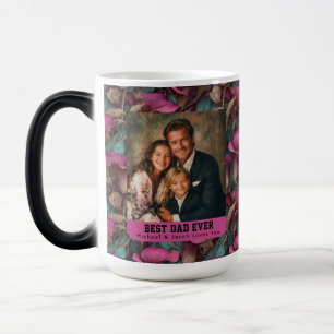 Calla Lilies Botanical Stepdad Father Travel Color Morph Mug