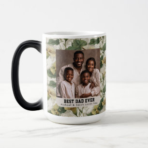 Calla Lilies Bouquet Best Cat Dad Keepsake Color Morph Mug