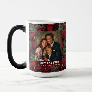 Calla Lilies Bouquet Grandpa To Be Birthday Color Morph Mug