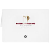 Calla Lilies Cards (Back Horizontal)