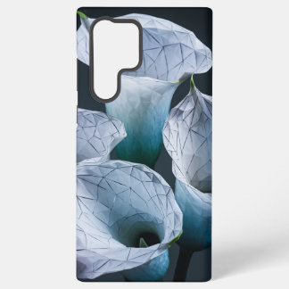 Calla Lilies Crystalline Art Samsung Galaxy S22 Ultra Case