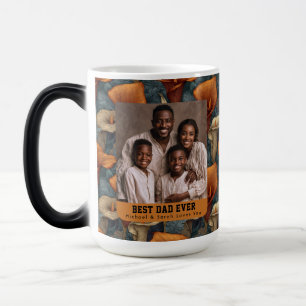 Calla Lilies Flower Best Cat Dad Travel Color Morph Mug