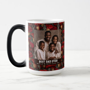 Calla Lilies Flower New Dad Papa Celebration Color Morph Mug