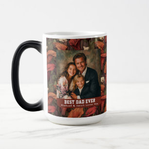 Calla Lilies Flower Proud Dad Pop Celebration Color Morph Mug