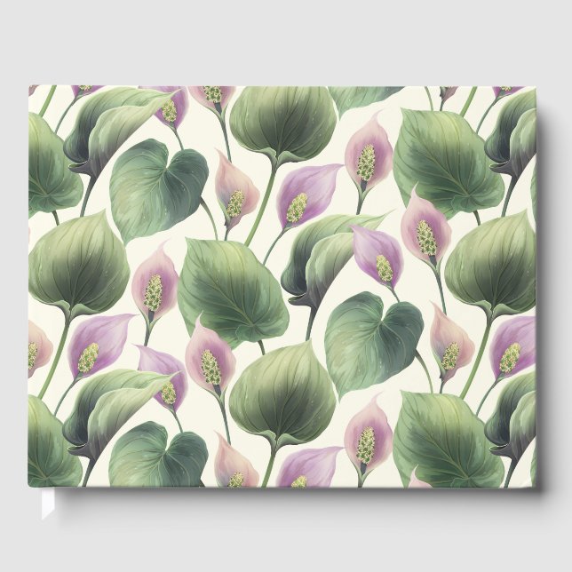 Calla Lilies  Guest Book (Front)
