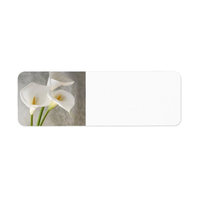calla lilies labels (Front)