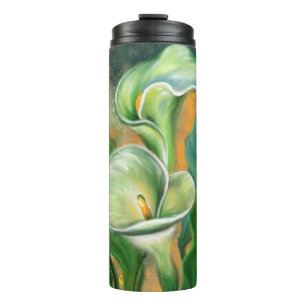 Calla Lilies Thermal Tumbler