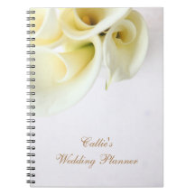 Calla lilies with text space wedding