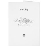 Calla Lilly Cards (Back)