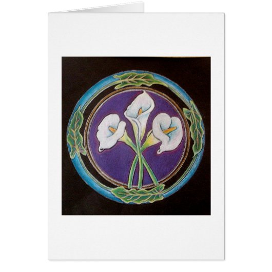 CALLA LILLY - MAGNIFICENT BEAUTY CARDS (Front)