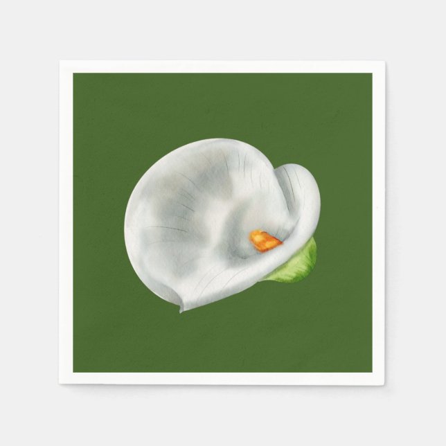 Calla Lilly Napkins (Front)