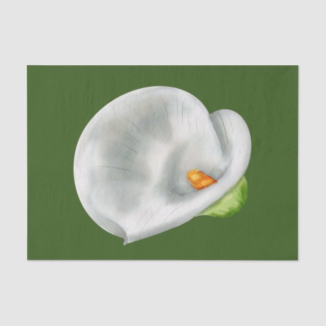Calla Lilly Tissue Paper (Front)