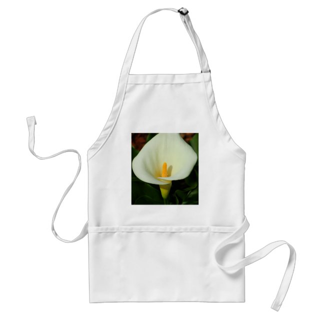 Calla Lily Adult Apron (Front)