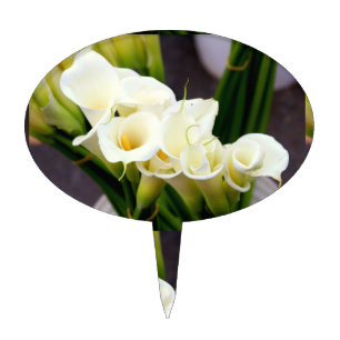 calla lily cakepick