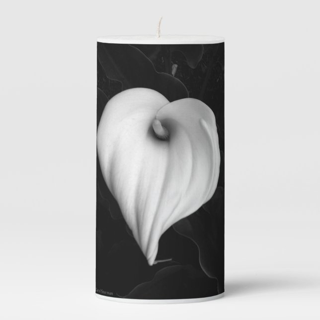 Calla lily candle (Front)