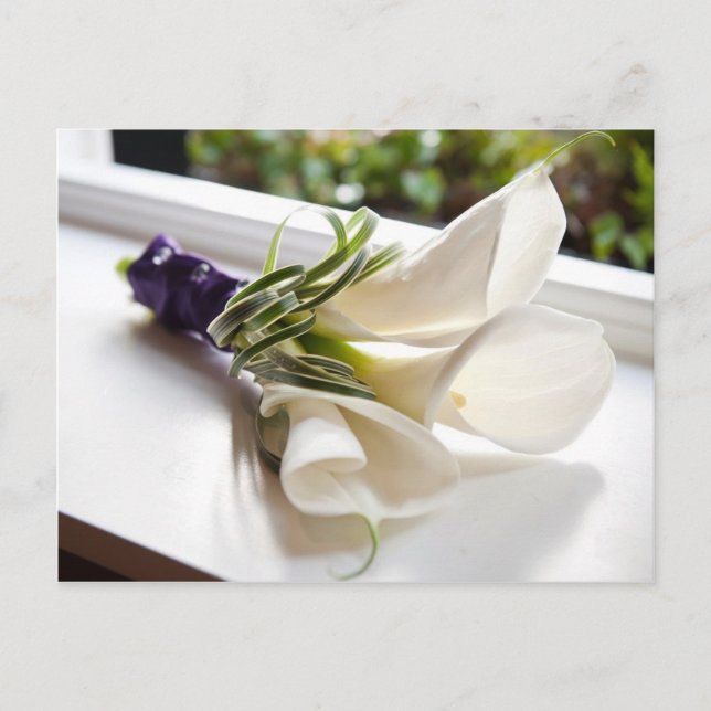 Calla Lily Card (Front)
