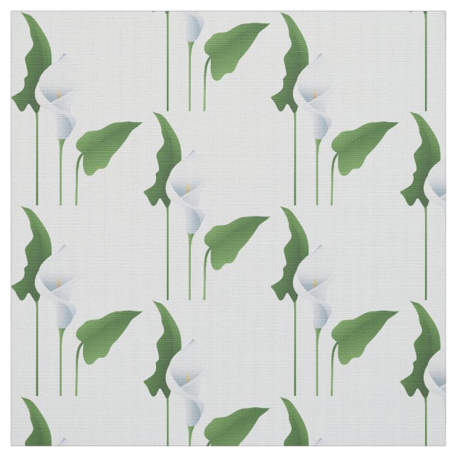 Calla Lily Fabric (Swatch)