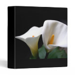 Calla Lily Flower on a Binder